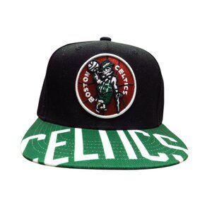 Never Worn Condition Boston Celtics Cap Large Spell Out on Brim Snapback